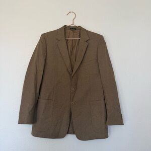Rafael Made in Italy brown Tan wool blend Sport Coat see measurements